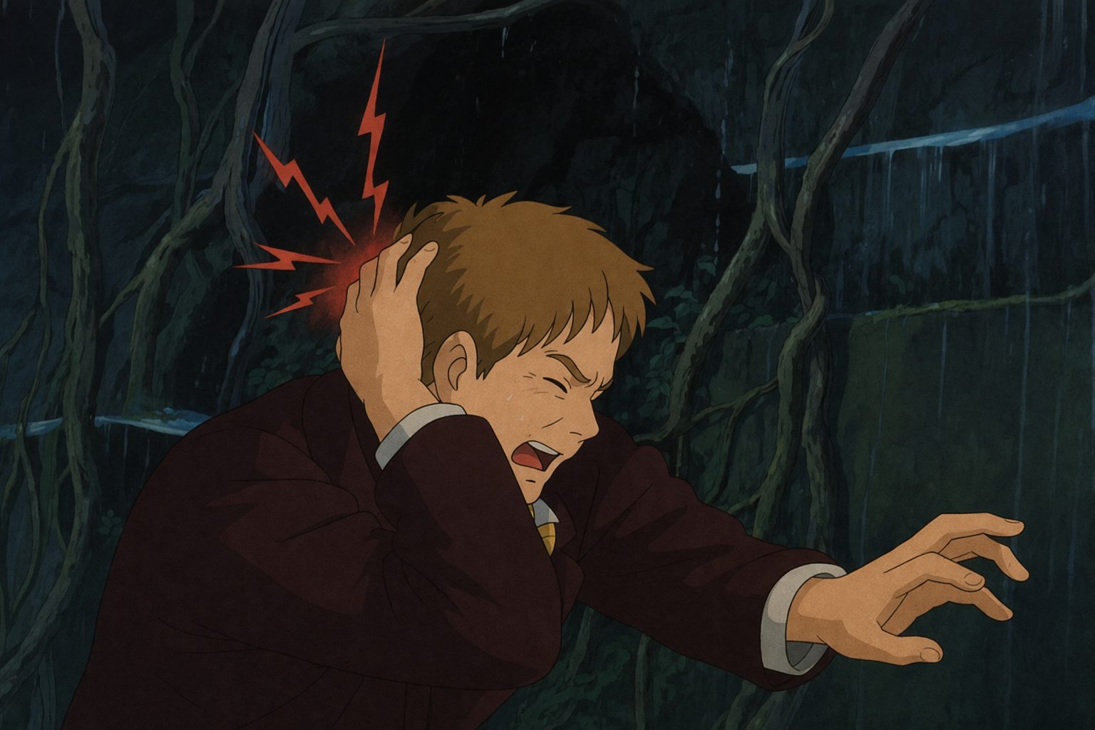 後頭部の詰まり